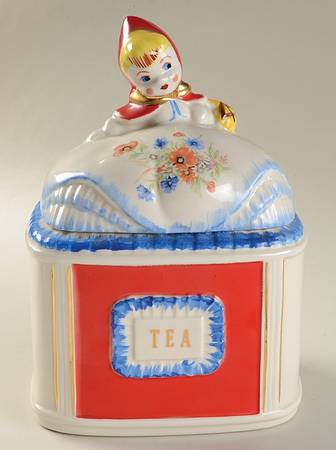 Little Red Riding Hood Tea Canister & Lid