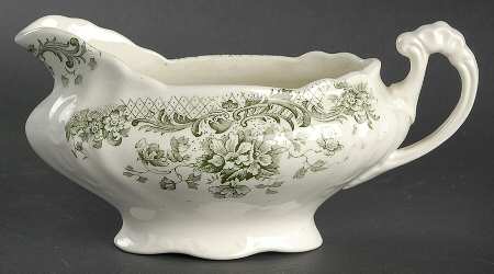 Maine Green Gravy Boat