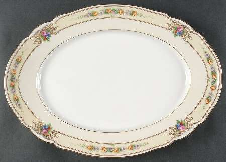 The Ascot 15" Oval Serving Platter