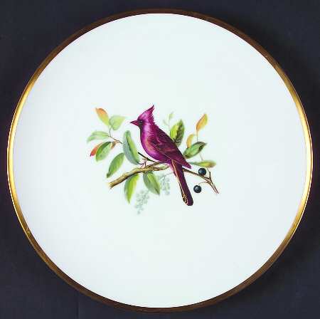 Audubon Bird Dinner Plate