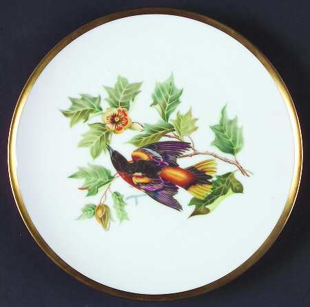 Audubon Bird Salad Plate