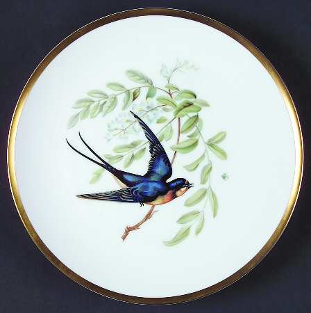 Audubon Bird Salad Plate
