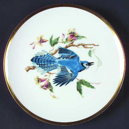 Audubon Bird Salad Plate