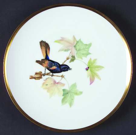 Audubon Bird Salad Plate