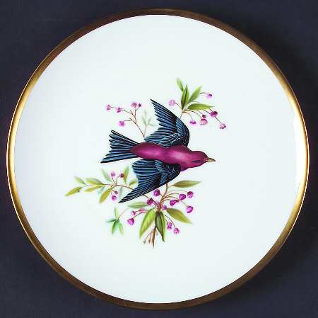 Audubon Bird Salad Plate