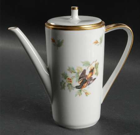 Audubon Bird Mini Coffee Pot & Lid