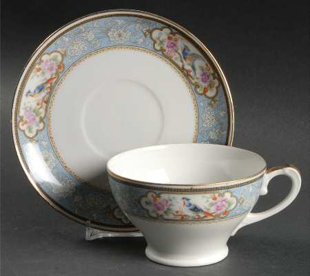 Bird of Paradise Oversized Cup & Saucer Set