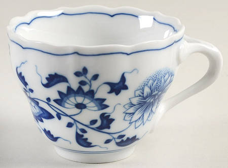 Blue Onion Flat Cup