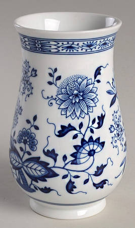 Blue Onion 6" Vase