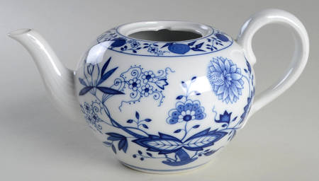 Blue Onion Teapot No Lid