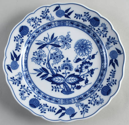Blue Onion Dinner Plate