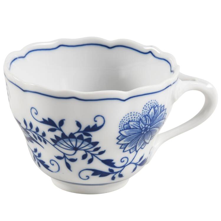 Blue Onion Flat Cup