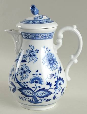 Blue Onion Small Coffee Pot & Lid