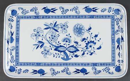 Blue Onion 16'' Rectangular Tray
