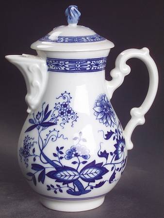 Blue Onion Mini Coffee Pot & Lid