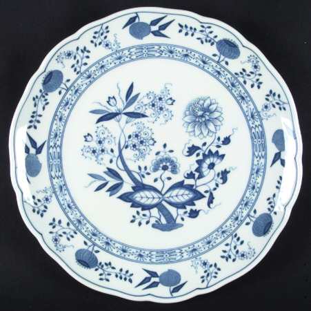 Blue Onion Coupe Dinner Plate