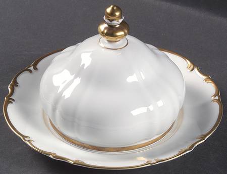 Round Covered Butter