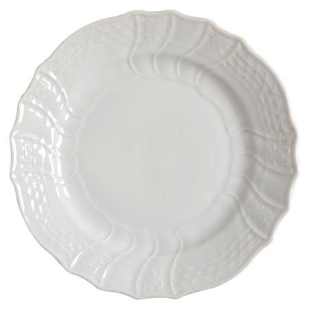 Dresden All White Salad/Dessert Plate