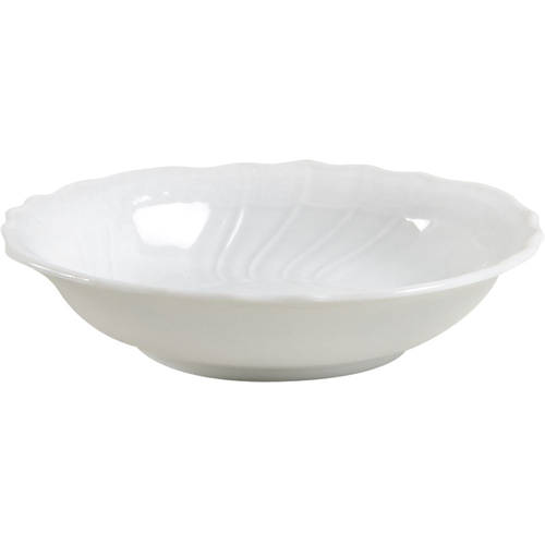 Dresden All White Fruit/Dessert (Sauce) Bowl