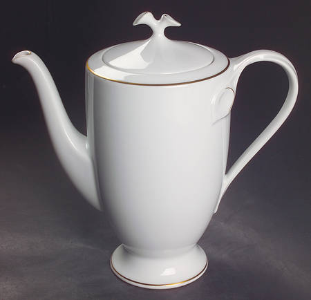 Fleuron Gold Coffee Pot & Lid