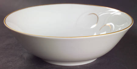 Fleuron Gold Coupe Cereal Bowl
