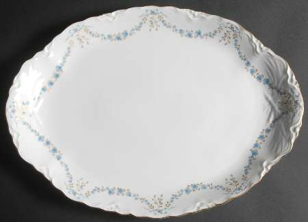 Fontainebleau 15" Oval Serving Platter
