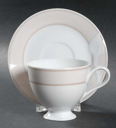 Fontaine Footed Demitasse Cup & Saucer Set