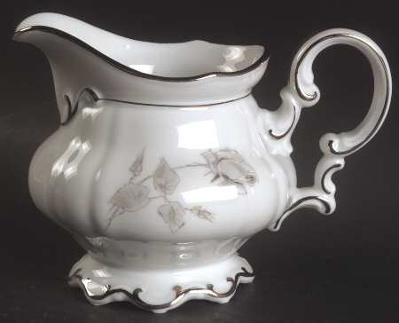 Gray Rose Creamer