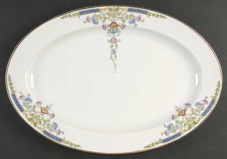 HUT6 15" Oval Serving Platter