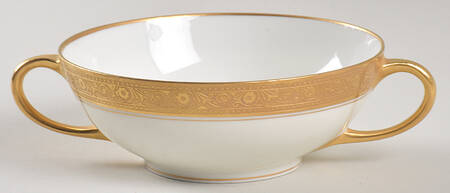 HUT99 Flat Cream Soup Bowl