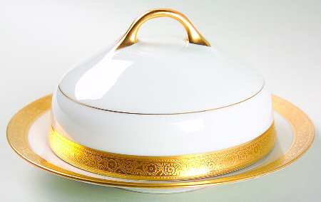 HUT99 Round Covered Butter