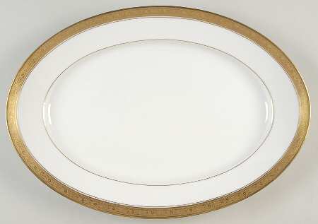 HUT99 16" Oval Serving Platter