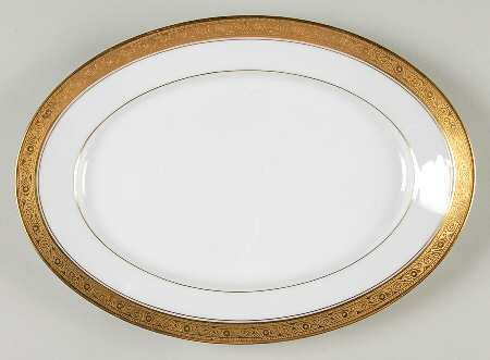 HUT99 11" Oval Serving Platter