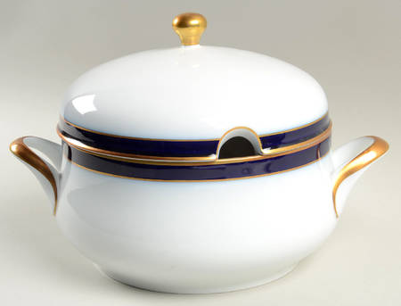 Kobalt (Coupe, Olivia Shape) Tureen &  Lid