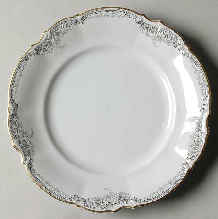 Lorelei Loreley (Gold, White) Salad Plate
