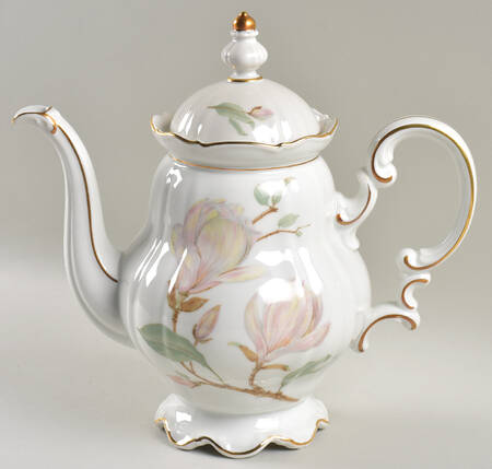 Magnolia (7948, Sylvia, White) Coffee Pot & Lid