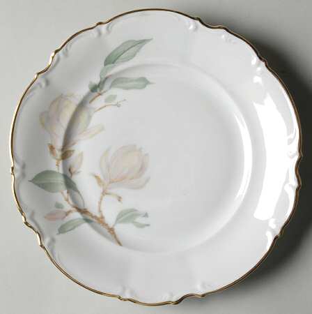 Magnolia (7948, Sylvia, White) Salad Plate