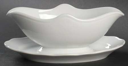 Maria Theresia Gravy Boat with Attached Underplate