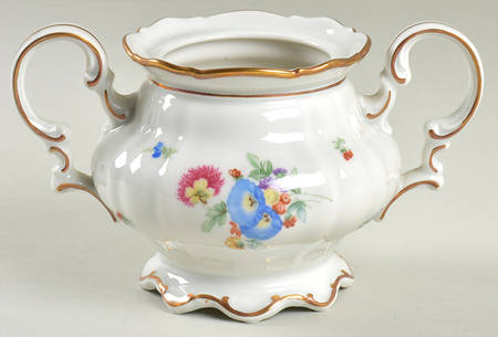 Mayfair (White, 7619) Sugar Bowl No Lid