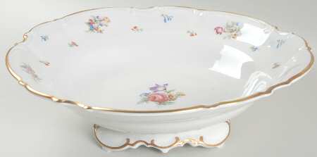 Mayfair (White, 7619) 10" Round Vegetable Bowl