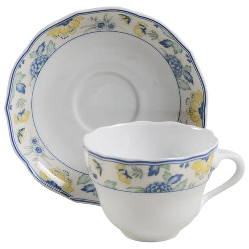 Papillon Flat Cup & Saucer Set