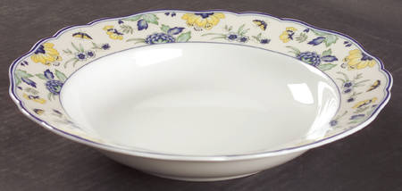 Papillon Large Rim Soup Bowl