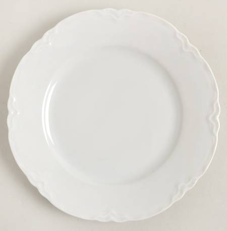 Racine (All White) Bread & Butter Plate