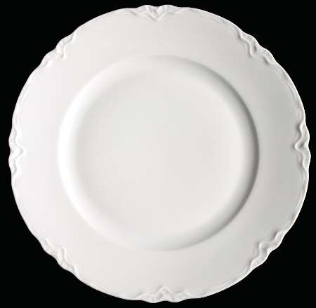Racine (All White) Luncheon Plate