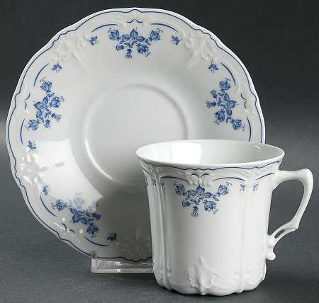 Rebecca Flat Cup & Saucer Set