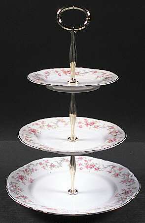 Richelieu 13 7/8"-14 1/4" 3-Tiered Serving Tray(DP,SP,BB) HC