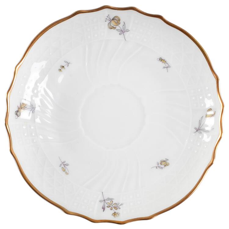 Saxony Saucer for Flat Cup
