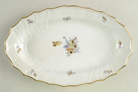 Saxony 11" Oval Serving Platter