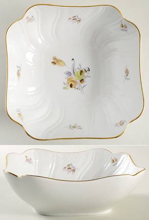 Saxony 7" Square Vegetable Bowl