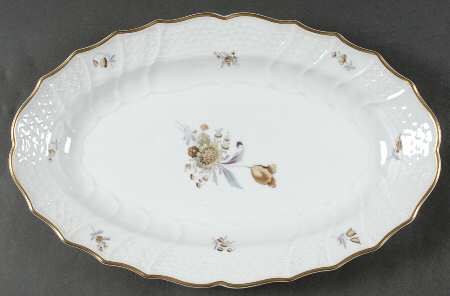 Saxony 13" Oval Serving Platter